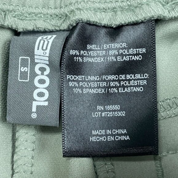 32 Degrees Cool Womens Pull On Shorts Small Green d0595 - Picture 6 of 7